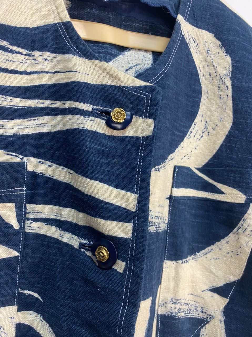 Japanese Brand Lefty button up distressed jacket Size M / US 6-8 / IT 42-44 - 7 Thumbnail