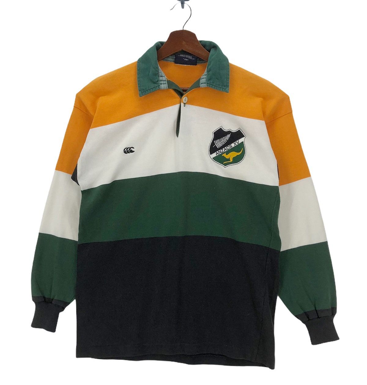 All Blacks × Canterbury of New Zealand Vintage 1989 Anzacs XV Wallabies & All Blacks Size US M / EU 48-50 / 2 - 1 Thumbnail