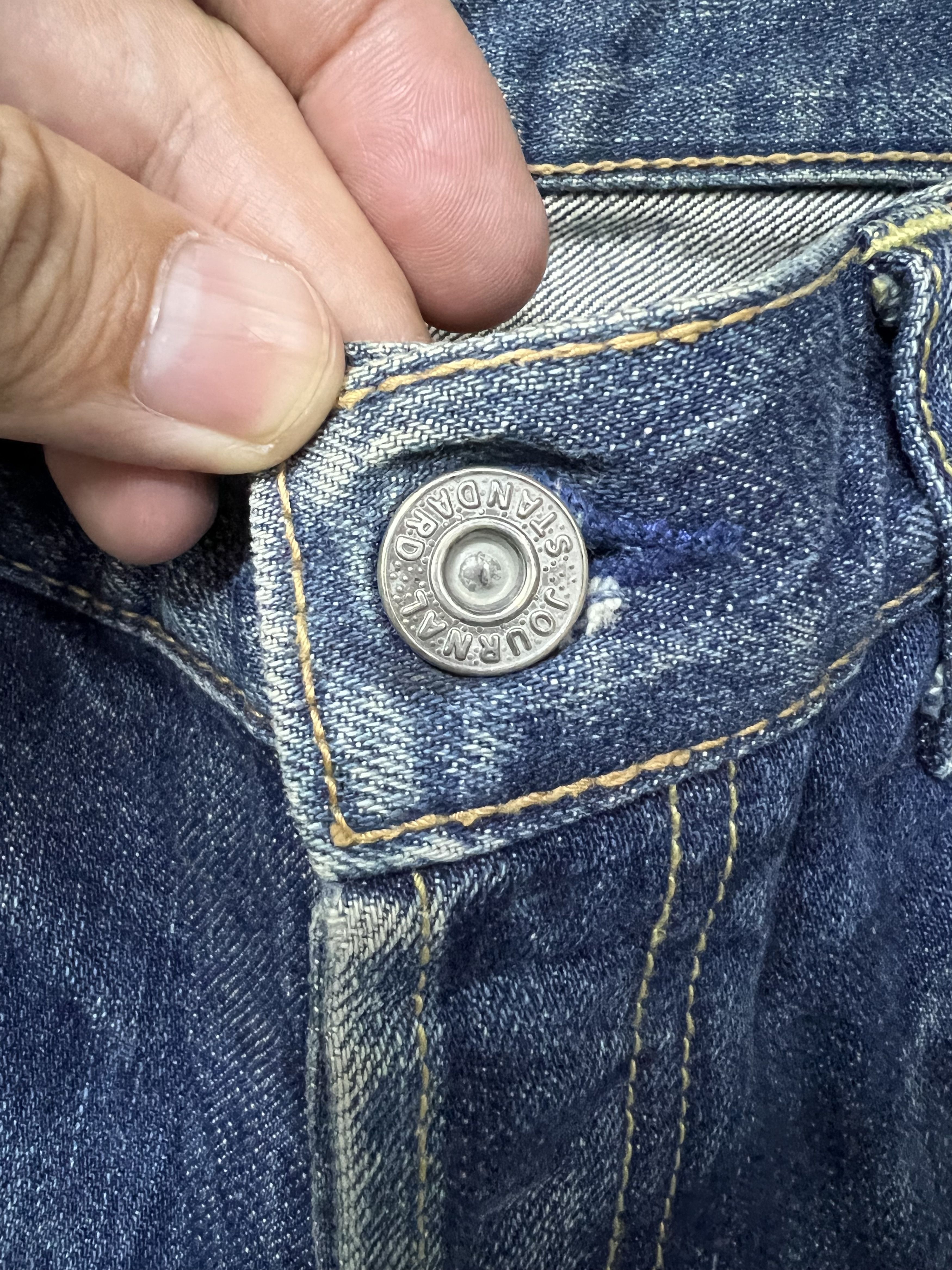 Journal Standard JOURNAL STANDARD SELVEDGE DENIM JEANS Size US 36 / EU 52 - 12 Thumbnail