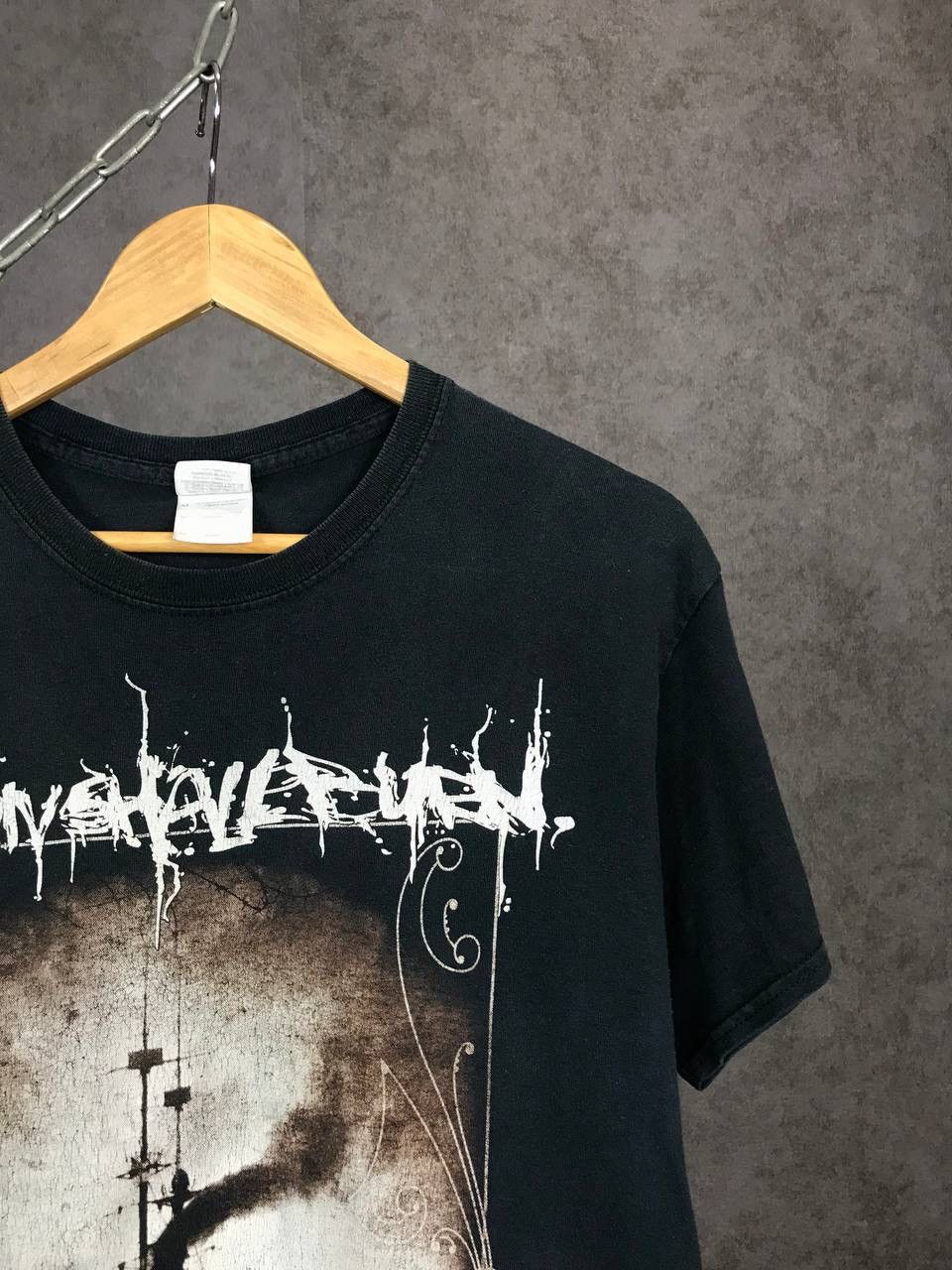 Band Tees × Vintage Heaven Shall Burn Smoke On The Water vintage overprinted Size US M / EU 48-50 / 2 - 3 Thumbnail