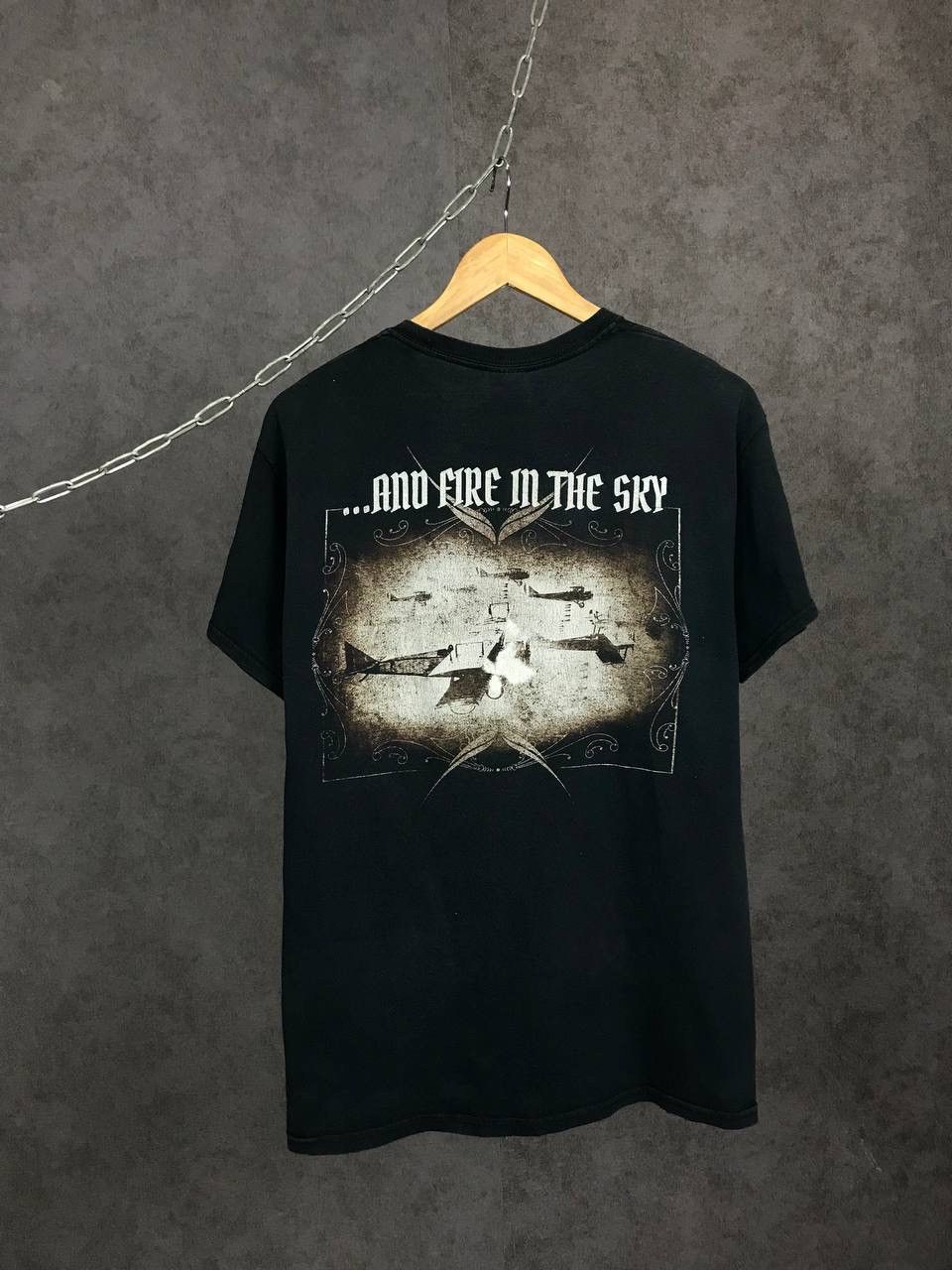 Band Tees × Vintage Heaven Shall Burn Smoke On The Water vintage overprinted Size US M / EU 48-50 / 2 - 2 Thumbnail