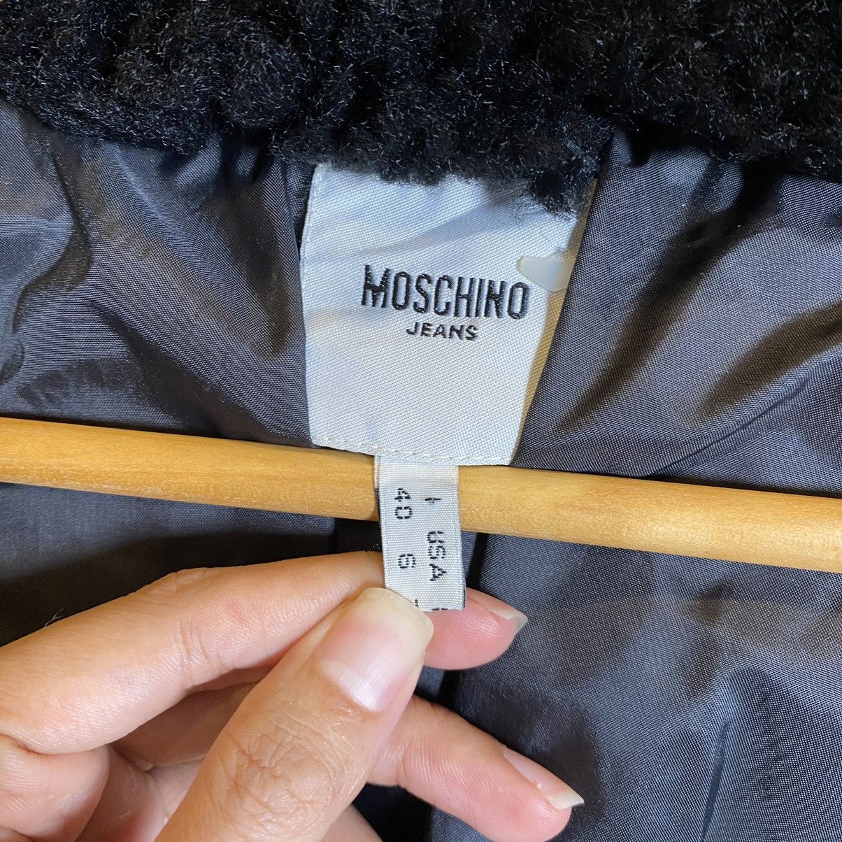 Moschino 90s Moschino Jeans Vintage Fur Puffer Size S / US 4 / IT 40 - 12 Thumbnail