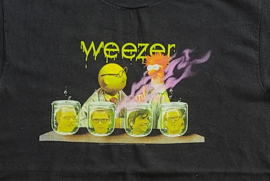Band Tees × Vintage vintage tee B16 band weezer Size US M / EU 48-50 / 2 - 2 Thumbnail