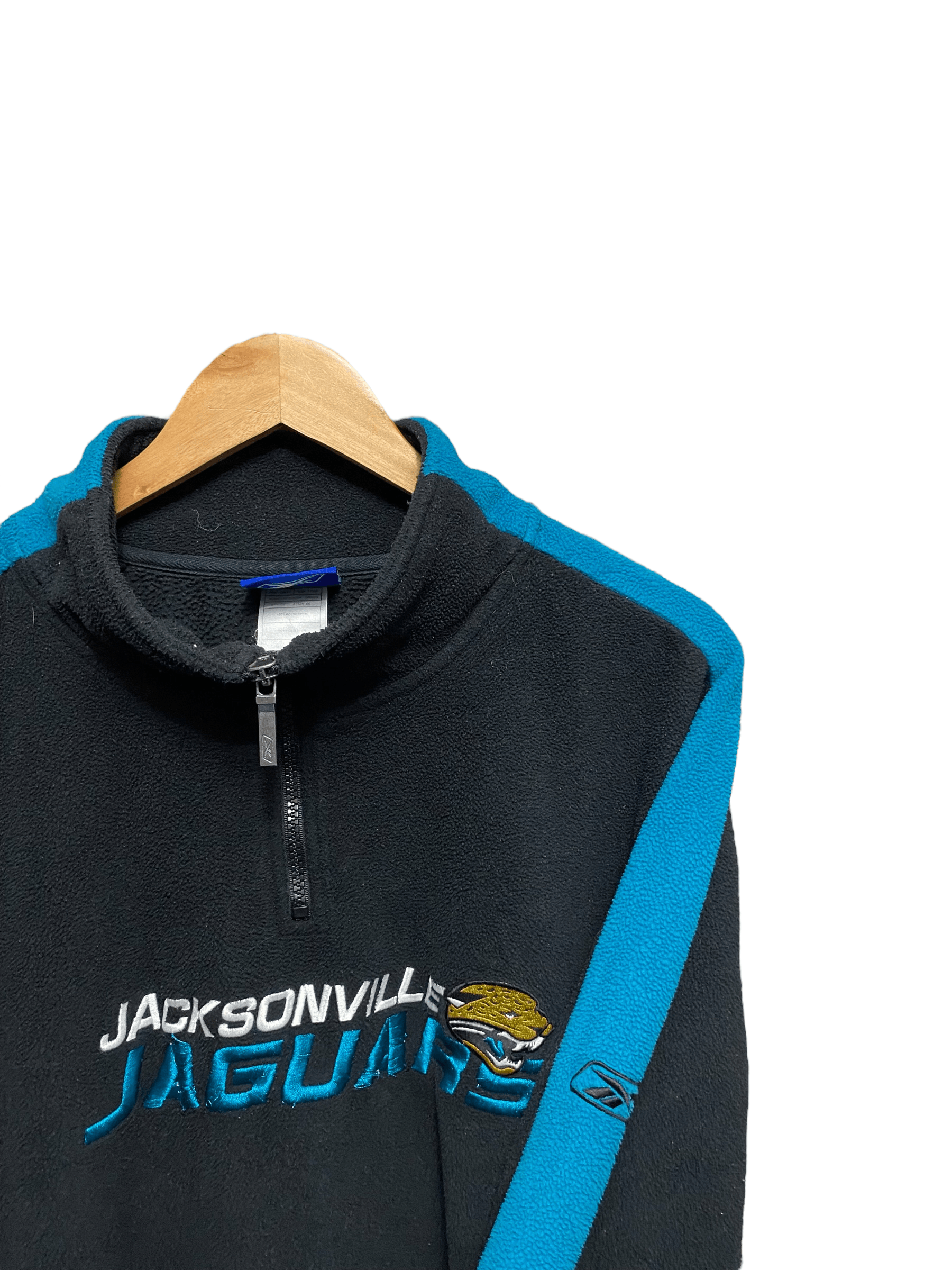 NFL × Reebok × Vintage Reebok Jacksonville Jaguars 90s' polar sweatshirt, size L Size US L / EU 52-54 / 3 - 2 Thumbnail