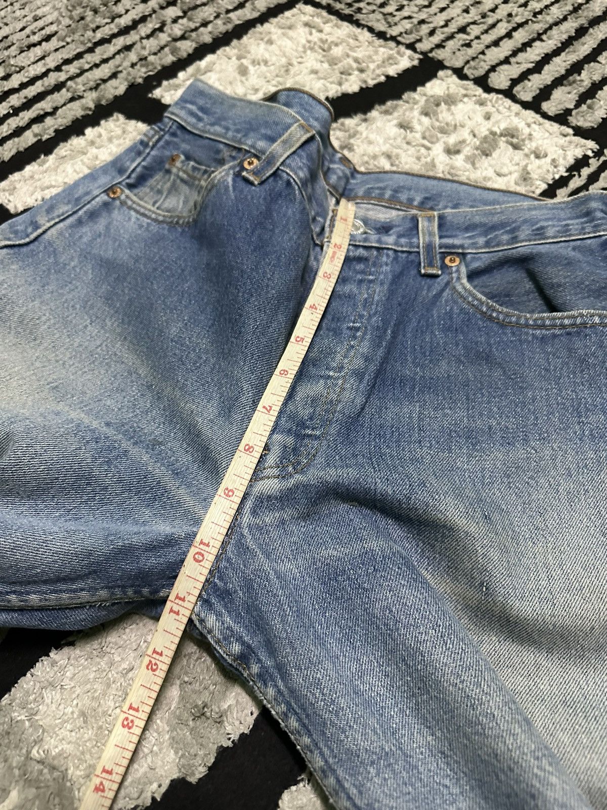 Levi's 30x28 vintage 90s Levi’s 501 top button 532 denim jeans Size US 30 / EU 46 - 12 Thumbnail
