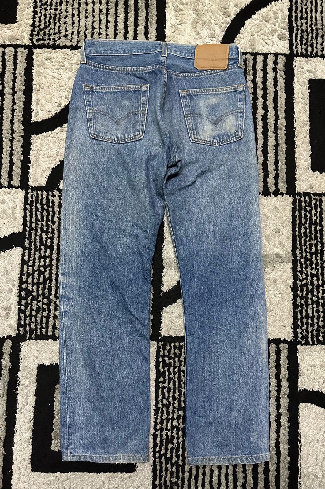Levi's 30x28 vintage 90s Levi’s 501 top button 532 denim jeans Size US 30 / EU 46 - 1 Thumbnail