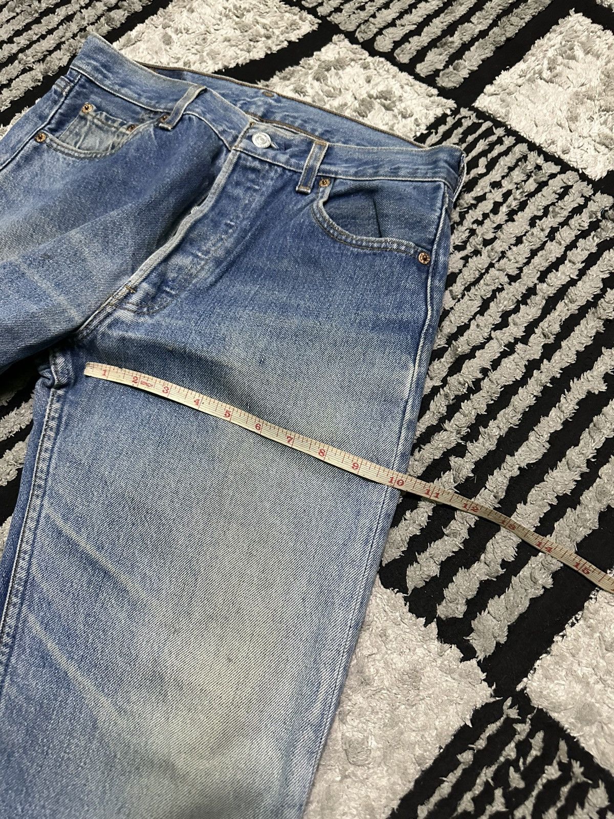 Levi's 30x28 vintage 90s Levi’s 501 top button 532 denim jeans Size US 30 / EU 46 - 11 Thumbnail