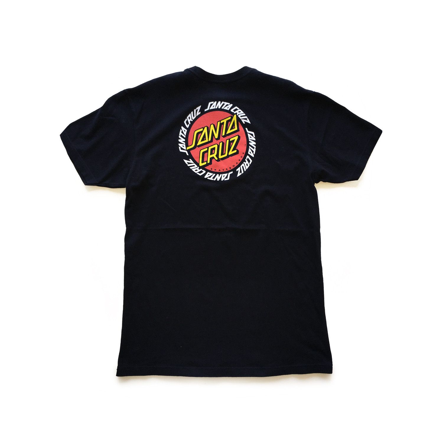 Santa Cruz Skateboards Circle Logo Black S/S T-Shirt Size US L / EU 52-54 / 3 - 1 Thumbnail