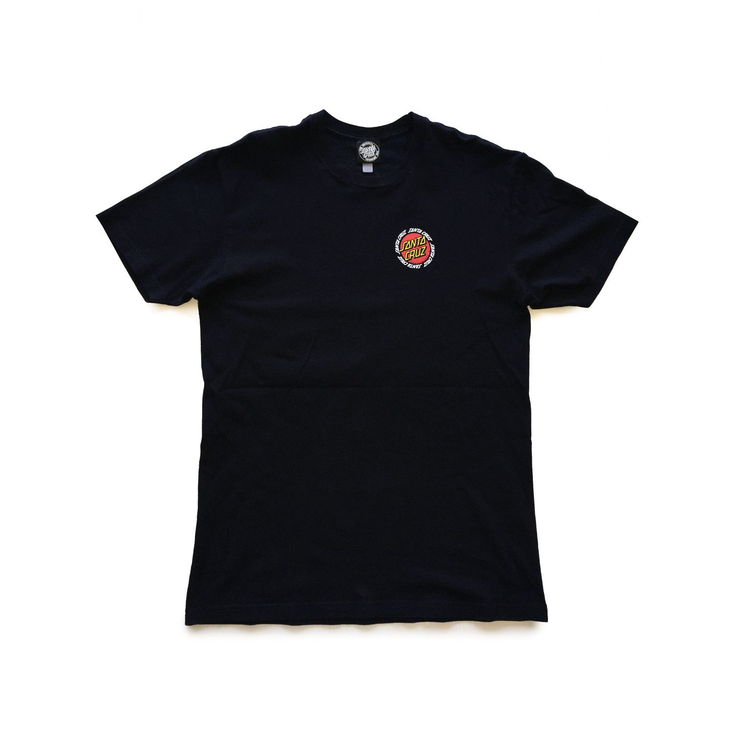 Santa Cruz Skateboards Circle Logo Black S/S T-Shirt Size US L / EU 52-54 / 3 - 2 Thumbnail