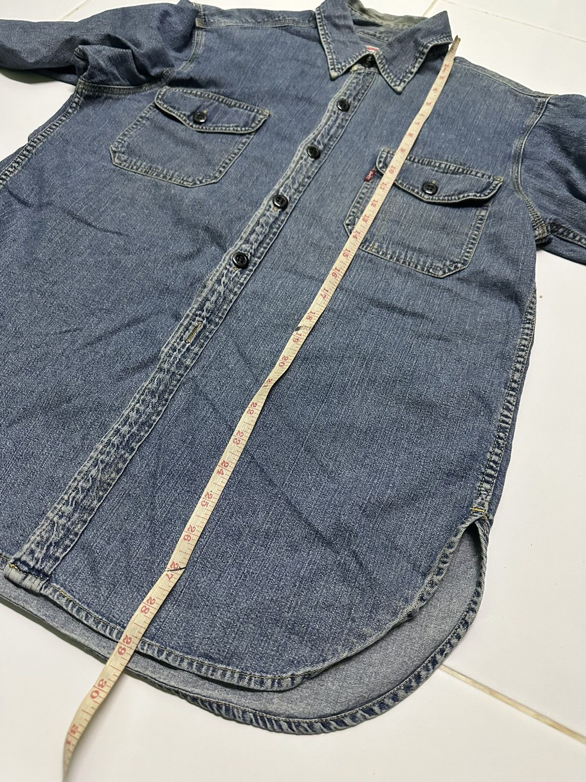 Levi's Vintage 90s Levi’s denim shirts Size US M / EU 48-50 / 2 - 8 Thumbnail
