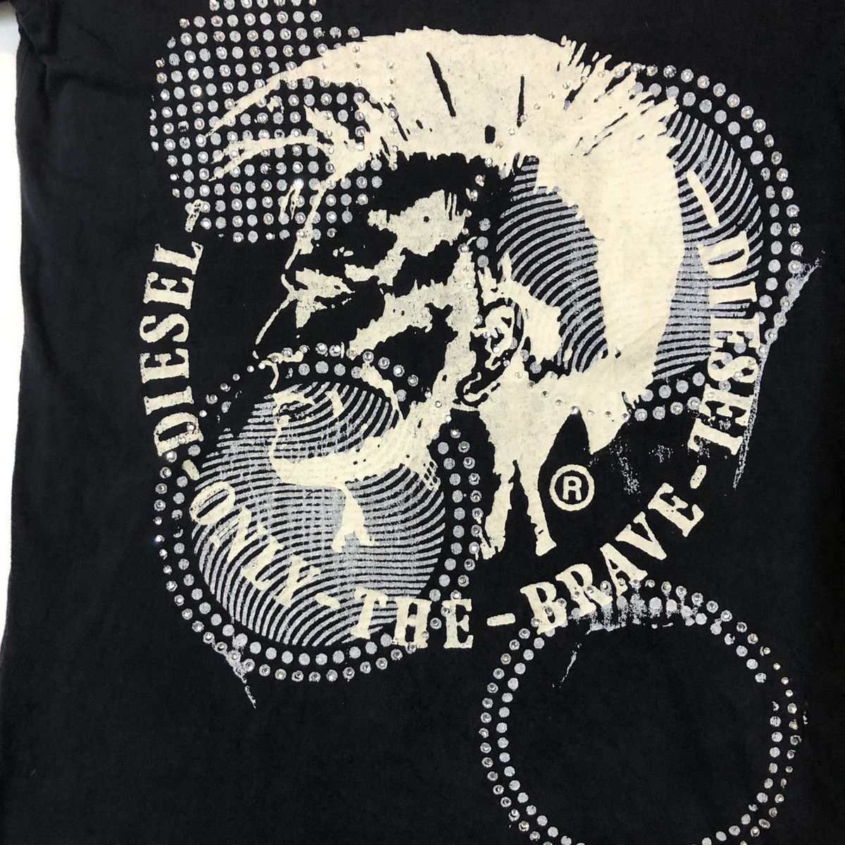 Diesel Diesel s/s Mohawk t-shirt Size XS / US 0-2 / IT 36-38 - 2 Thumbnail