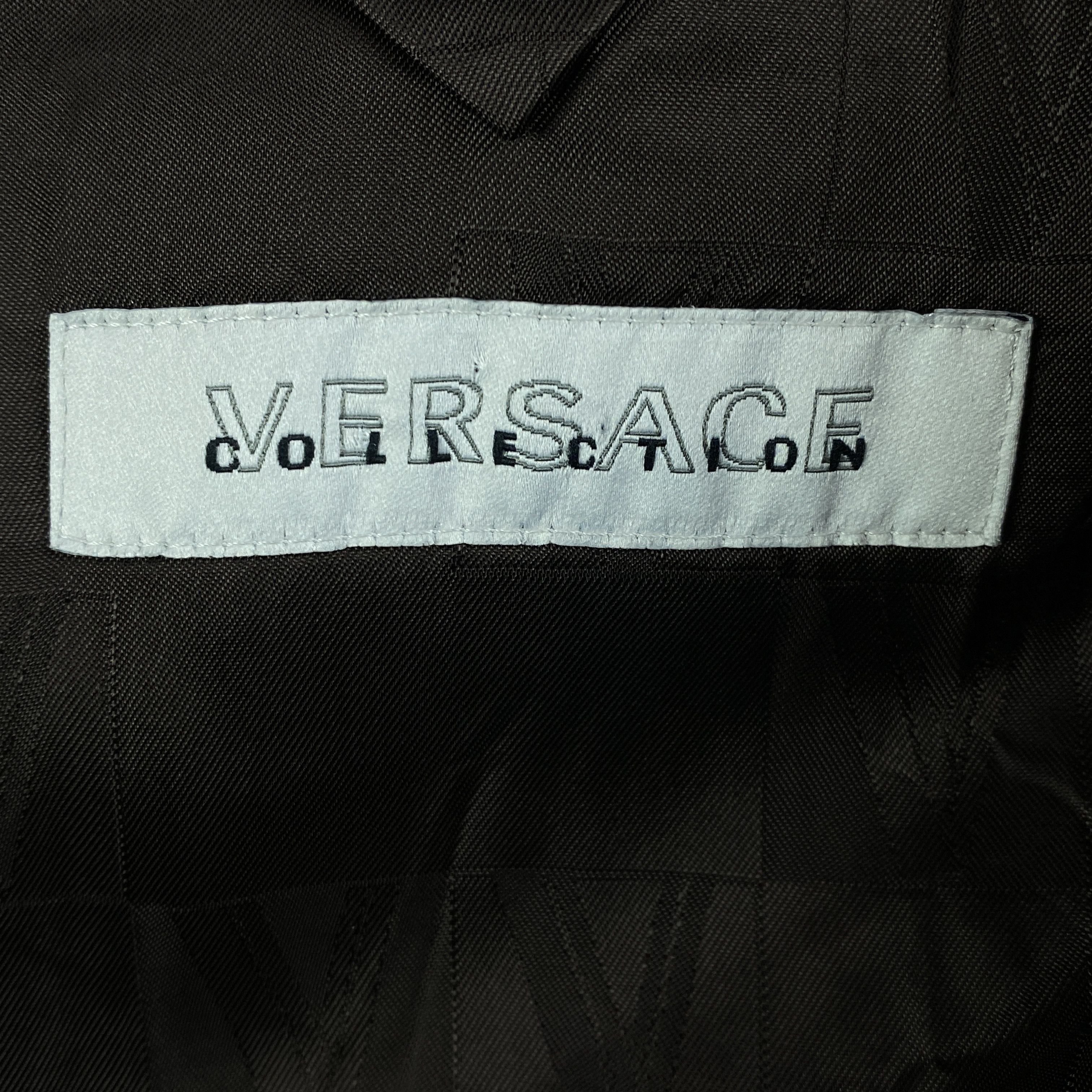 Versace Mens Blazer Jacket Versace Collection Size 48R Wool Size 48R - 5 Thumbnail