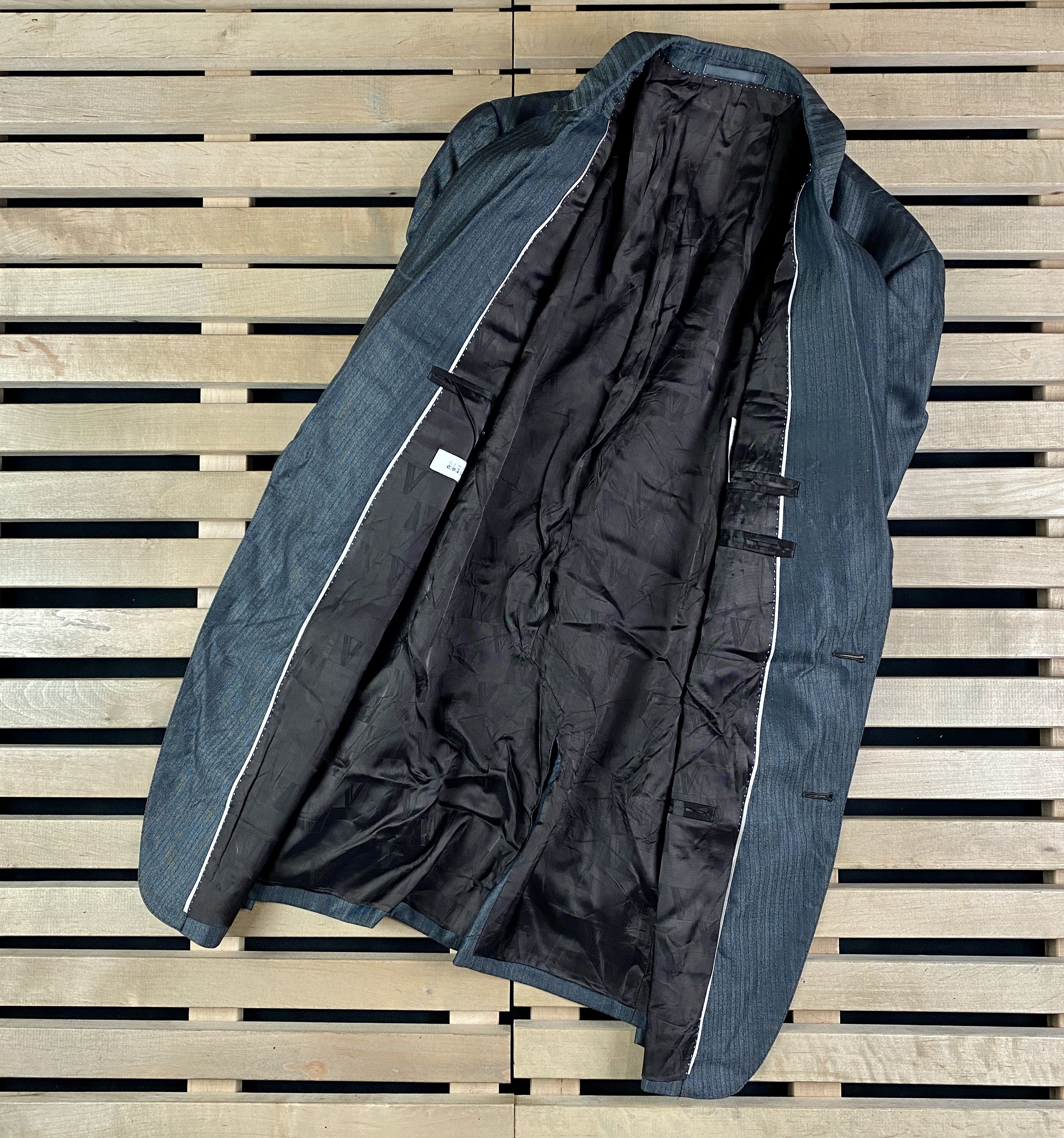 Versace Mens Blazer Jacket Versace Collection Size 48R Wool Size 48R - 4 Thumbnail