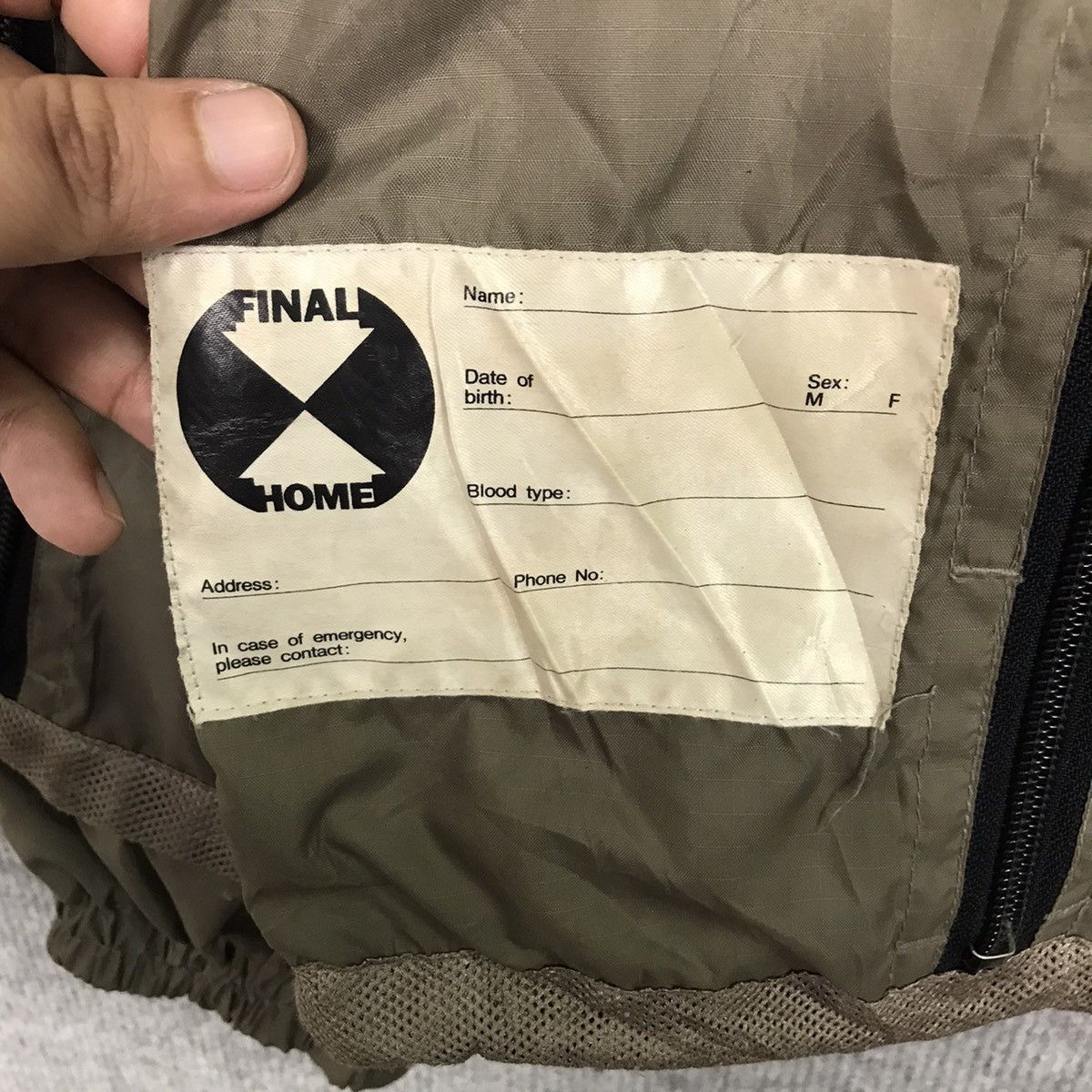 Final Home FINAL HOME SURVIVAL ISSEY MIYAKE JACKET Size US M / EU 48-50 / 2 - 5 Thumbnail
