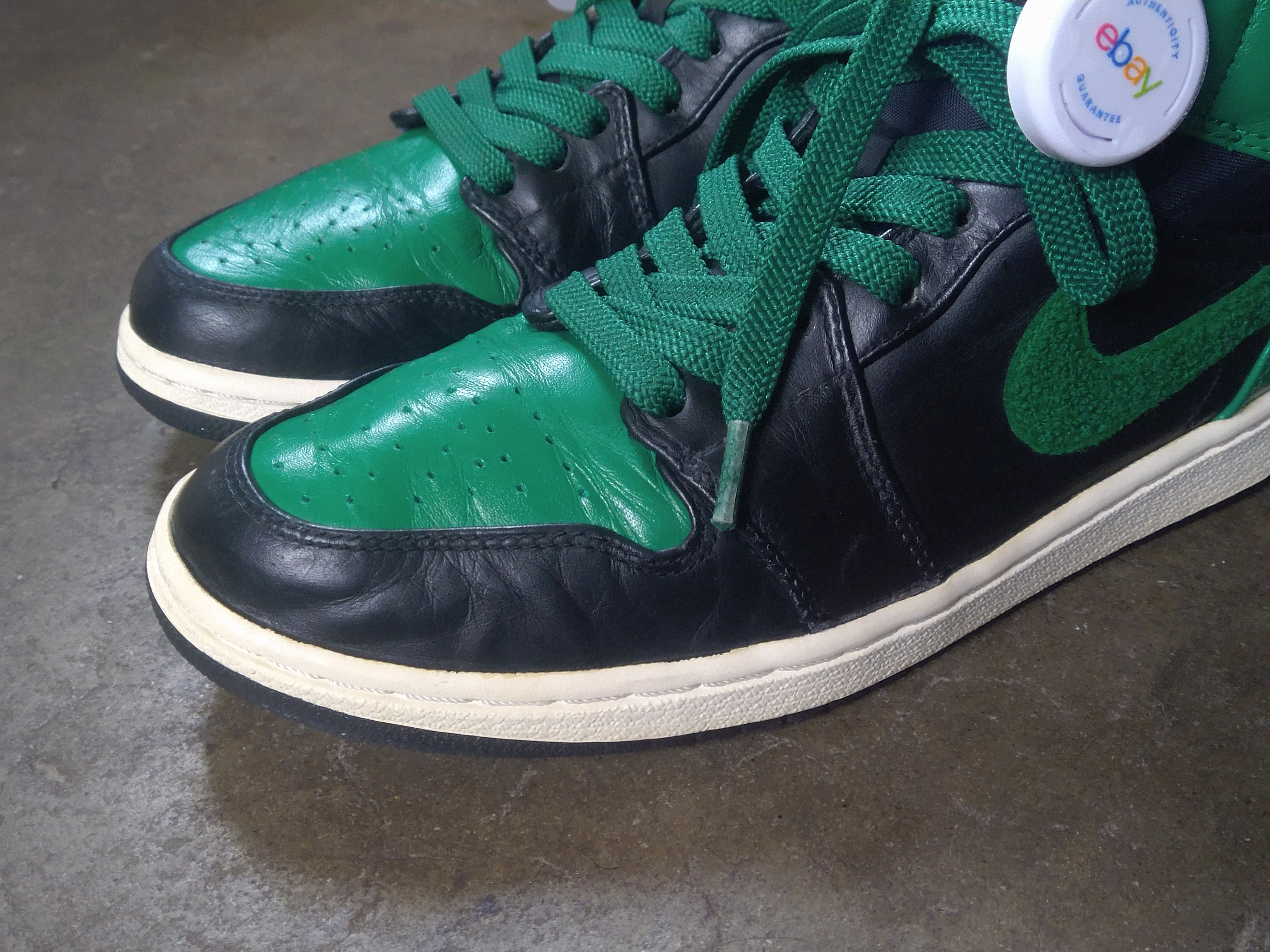 Jordan Brand Nike Air Jordan 1 Phat Premier Size 9 Celtics 375173-031 Size US 9 / EU 42 - 4 Thumbnail