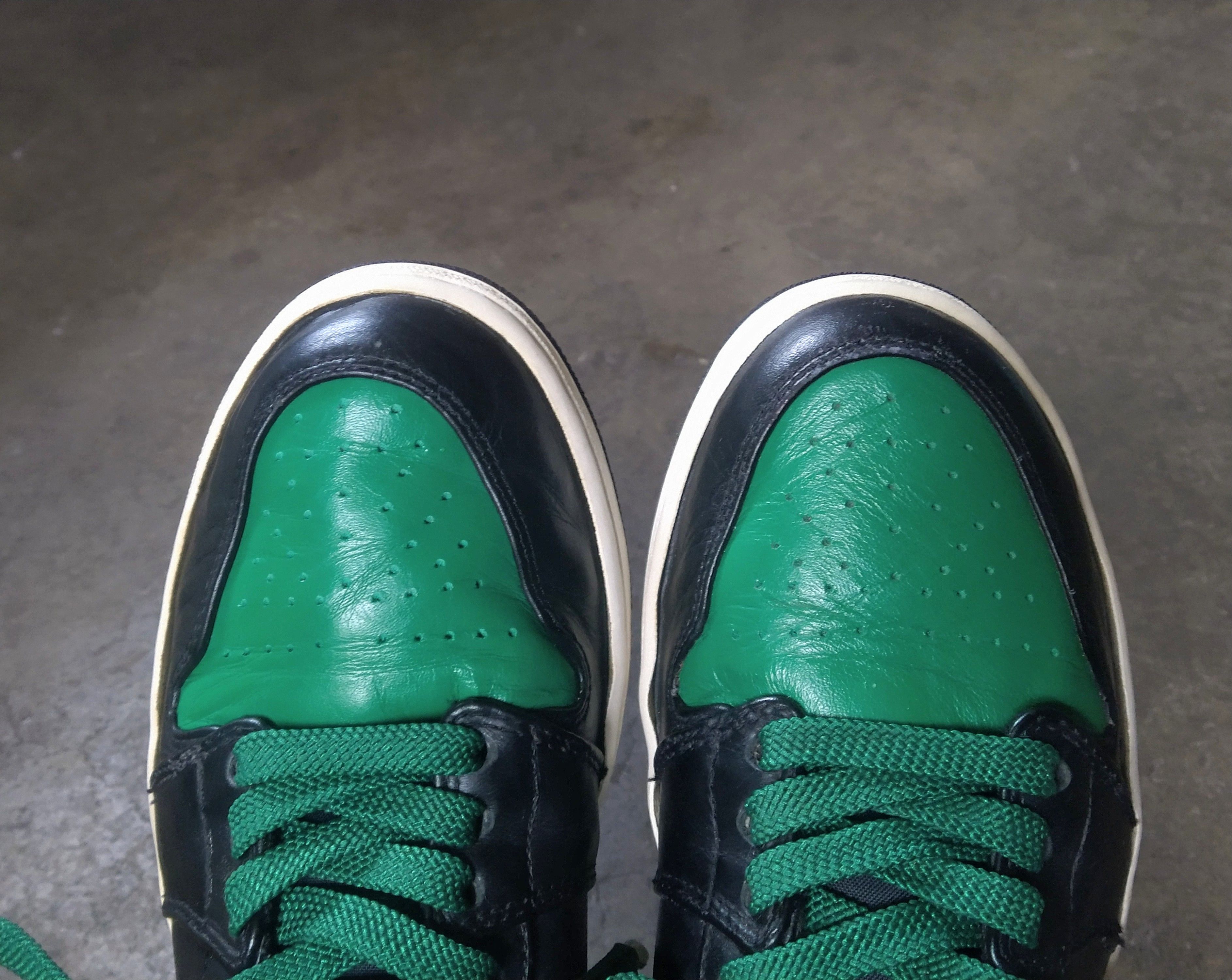 Jordan Brand Nike Air Jordan 1 Phat Premier Size 9 Celtics 375173-031 Size US 9 / EU 42 - 2 Thumbnail