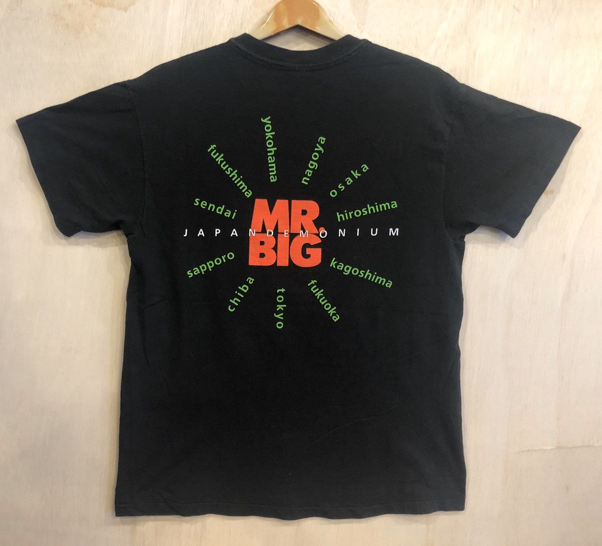 Band Tees Vintage MR BIG Japan TOUR Size US L / EU 52-54 / 3 - 3 Thumbnail