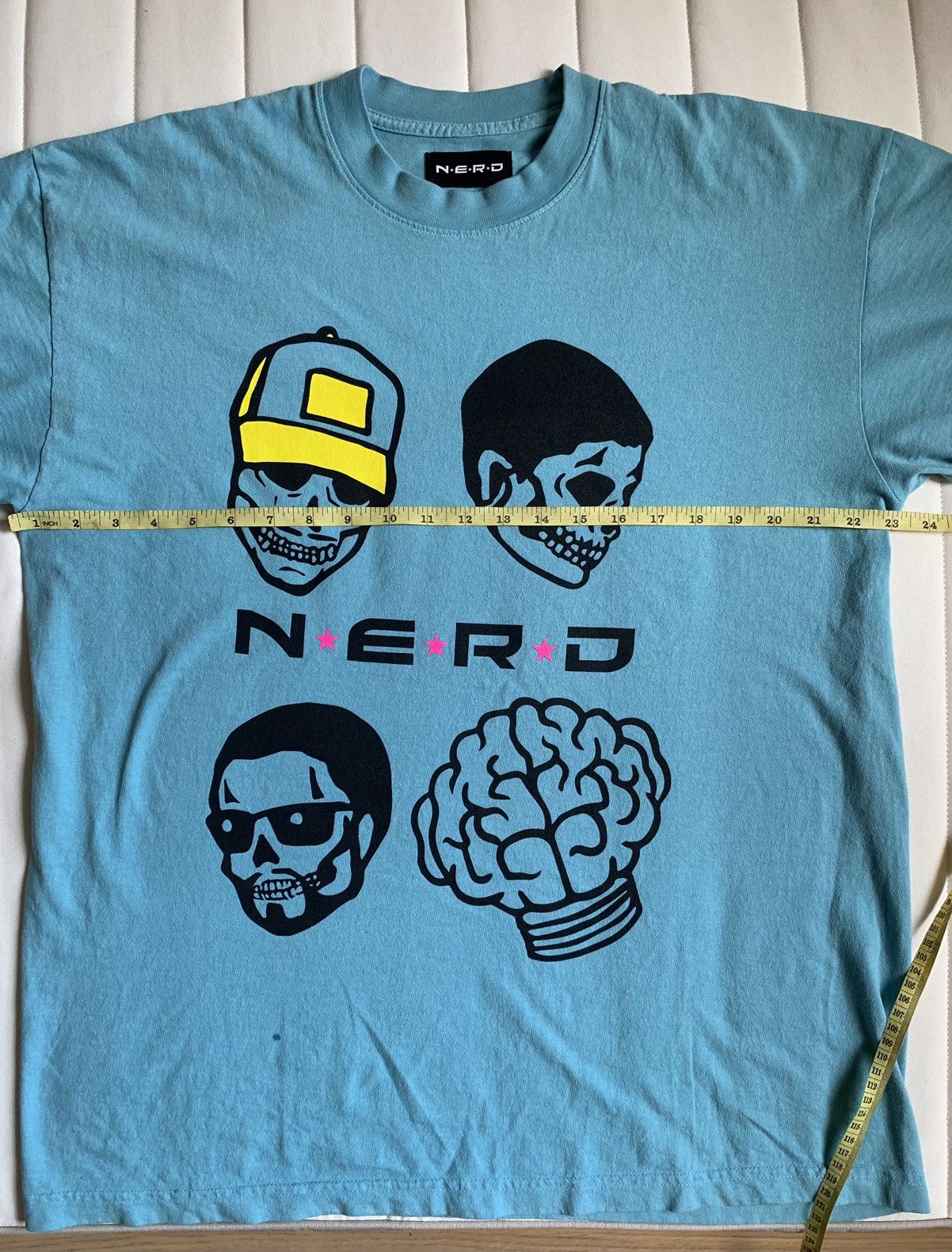 Pharrell × Rap Tees × Vintage NERD t-shirt Pharrell rap hip hop 