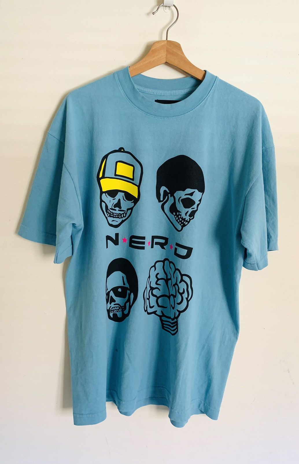Pharrell × Rap Tees × Vintage NERD t-shirt Pharrell rap hip hop 