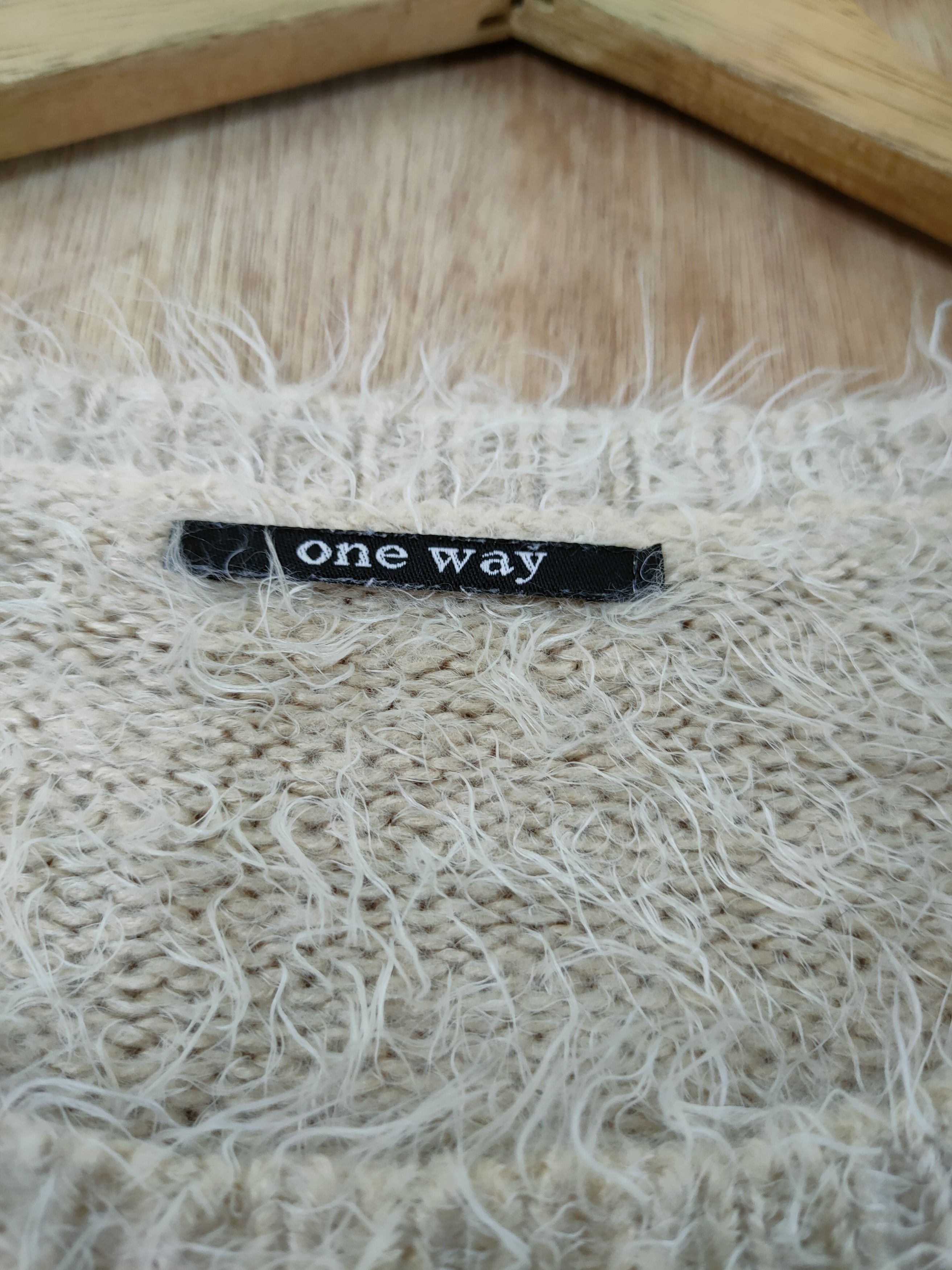 Homespun Knitwear DL One Way mohair soft fur knitwear japan sweatshirt #46-462 Size L / US 10 / IT 46 - 4 Thumbnail