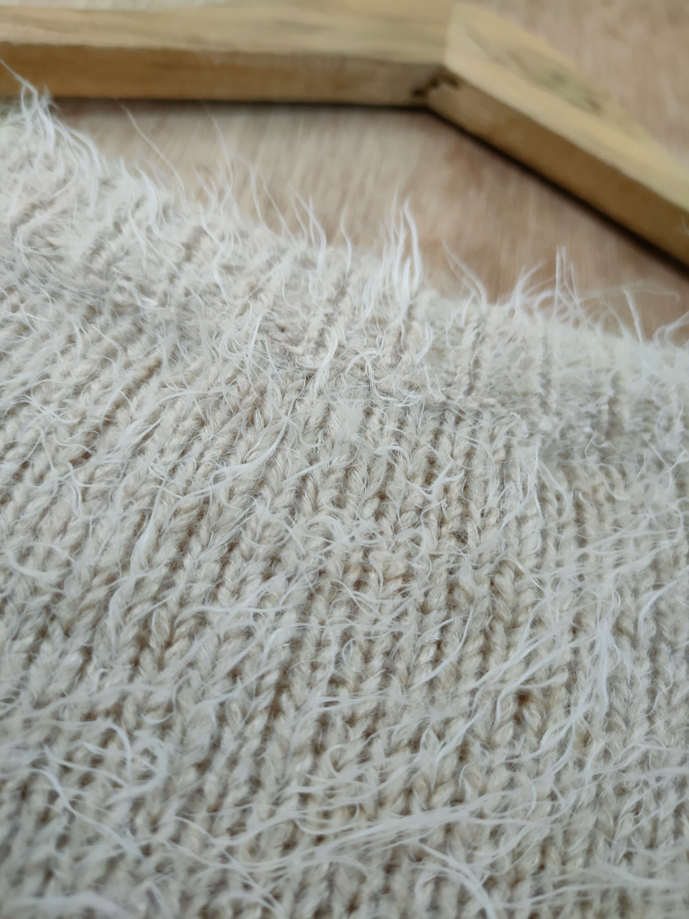 Homespun Knitwear DL One Way mohair soft fur knitwear japan sweatshirt #46-462 Size L / US 10 / IT 46 - 10 Thumbnail