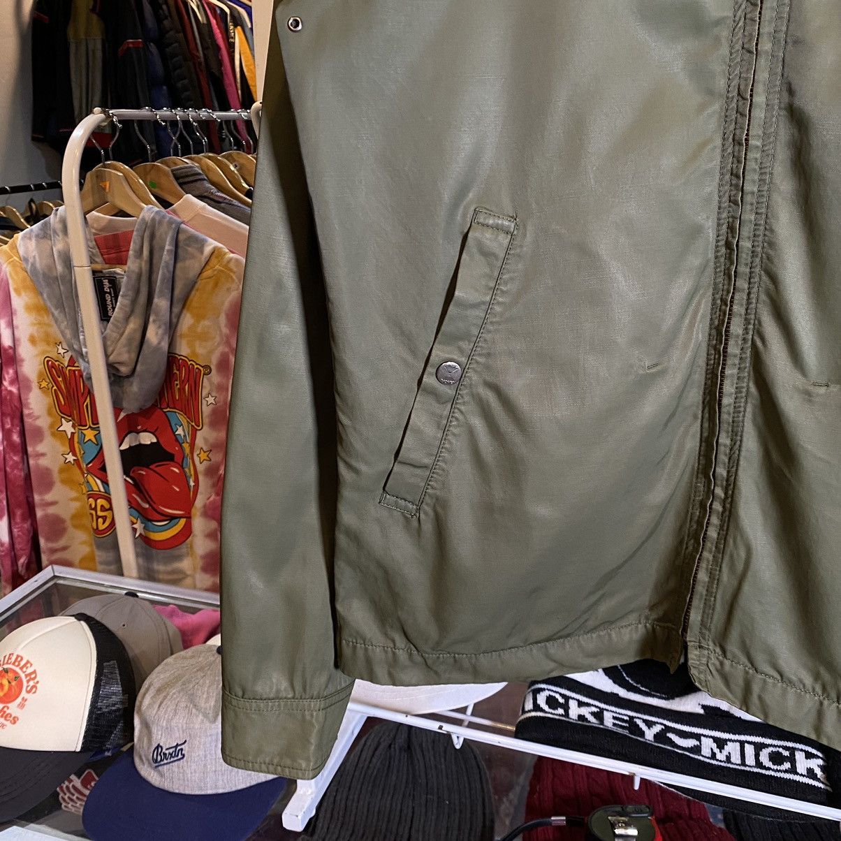 Final Home × Vintage Vintage Final Home Green Army Light Jacket Size US S / EU 44-46 / 1 - 7 Thumbnail