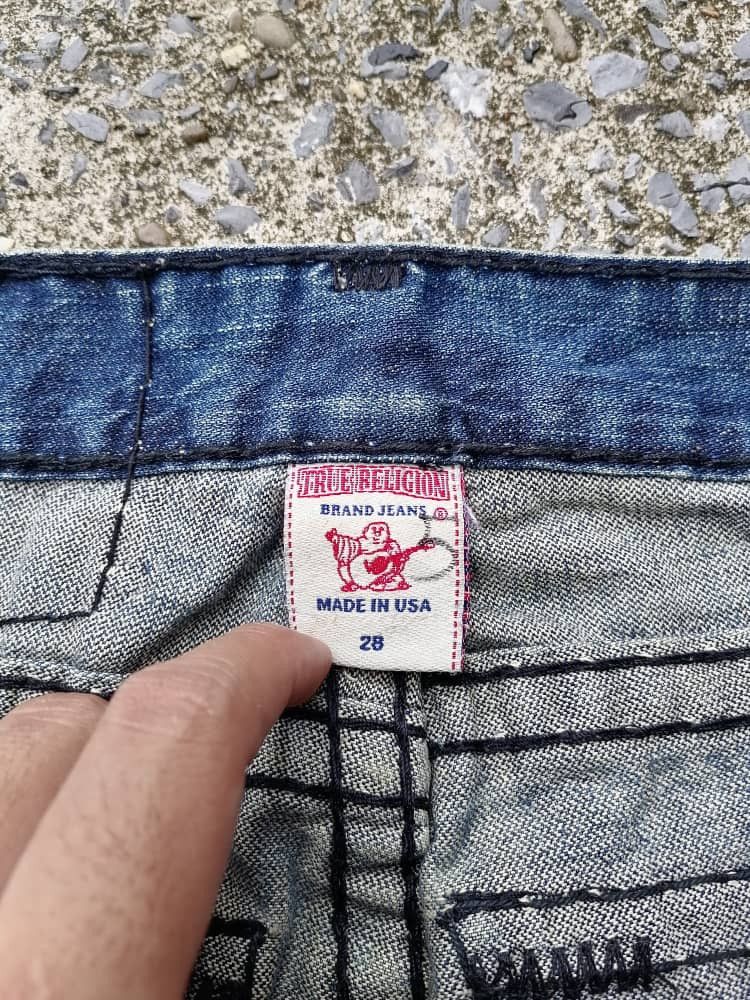 True Religion True Religion Billy Super T Seat 34 Denim Jeans Size US 30 / EU 46 - 6 Thumbnail