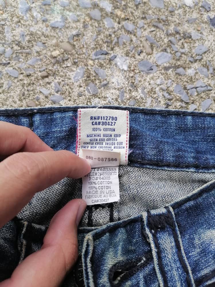 True Religion True Religion Billy Super T Seat 34 Denim Jeans Size US 30 / EU 46 - 7 Thumbnail