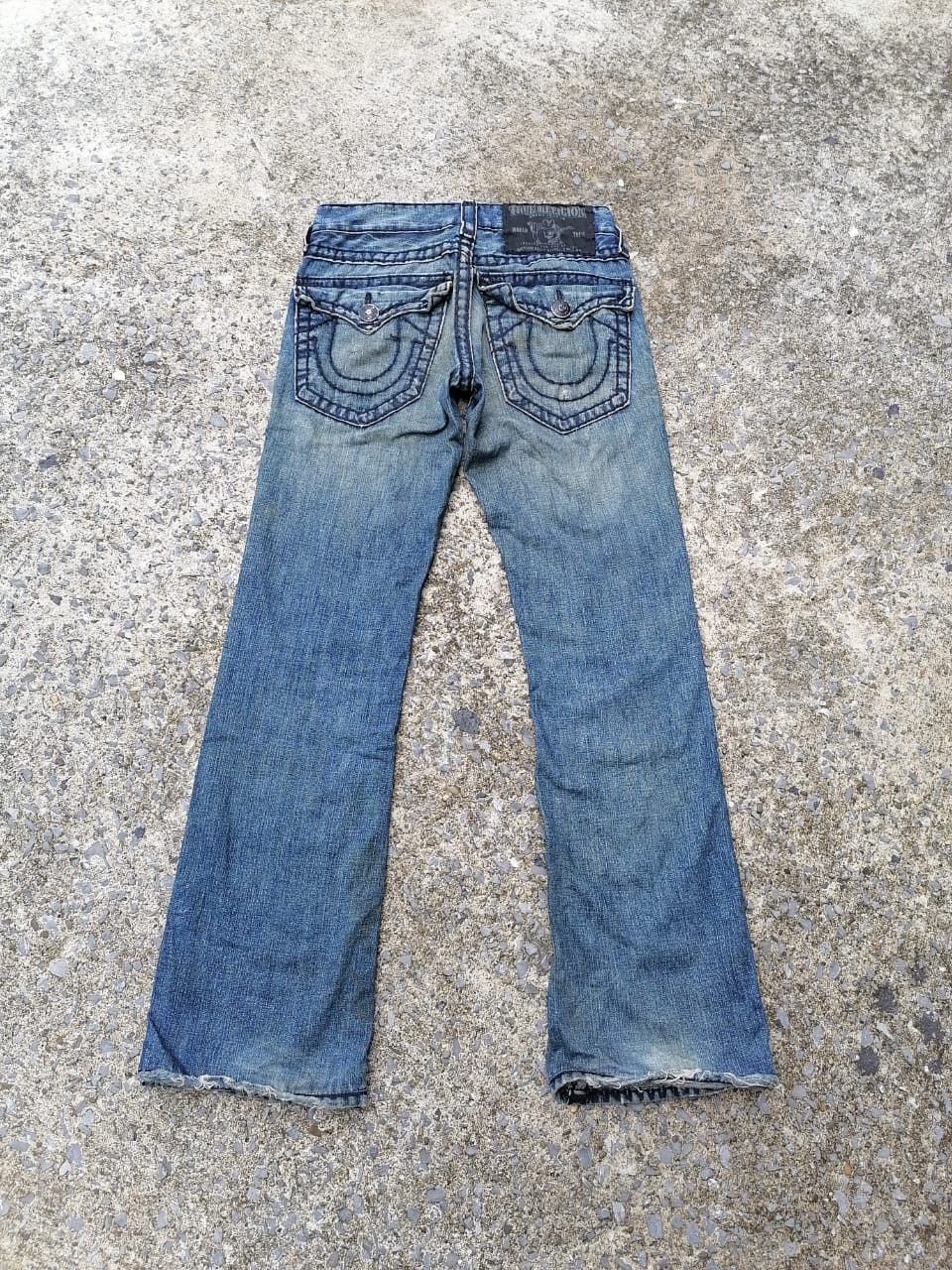 True Religion True Religion Billy Super T Seat 34 Denim Jeans Size US 30 / EU 46 - 3 Thumbnail