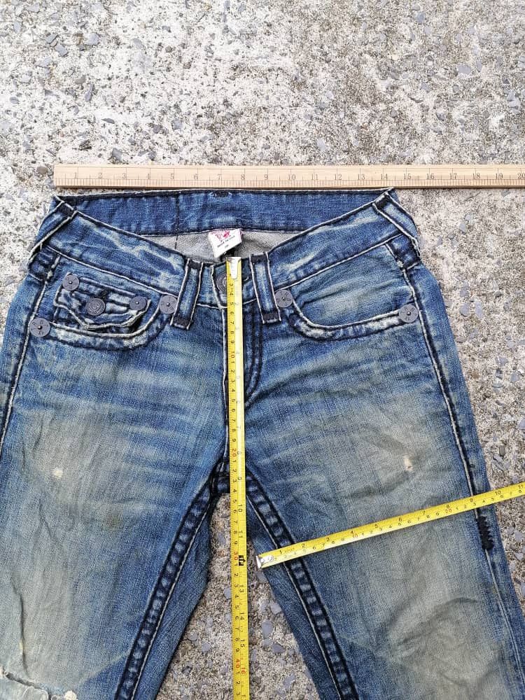 True Religion True Religion Billy Super T Seat 34 Denim Jeans Size US 30 / EU 46 - 4 Thumbnail