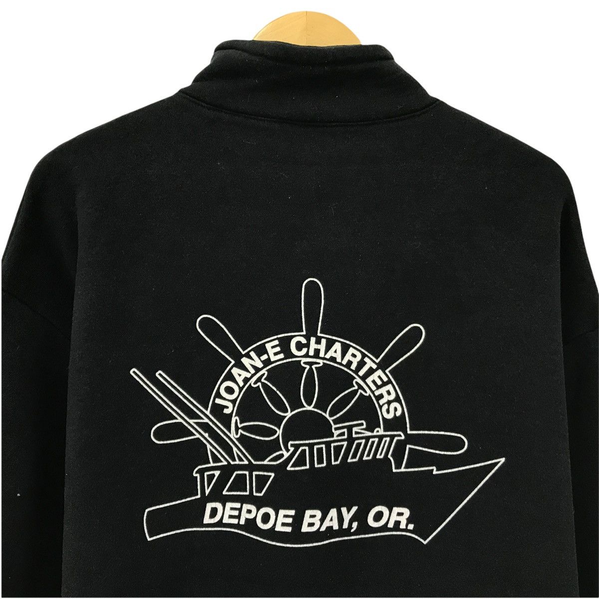 Sports Specialties × Vintage Vintage Joan-E Charters Sweatshirt HalfZip Sailing Size US L / EU 52-54 / 3 - 2 Thumbnail