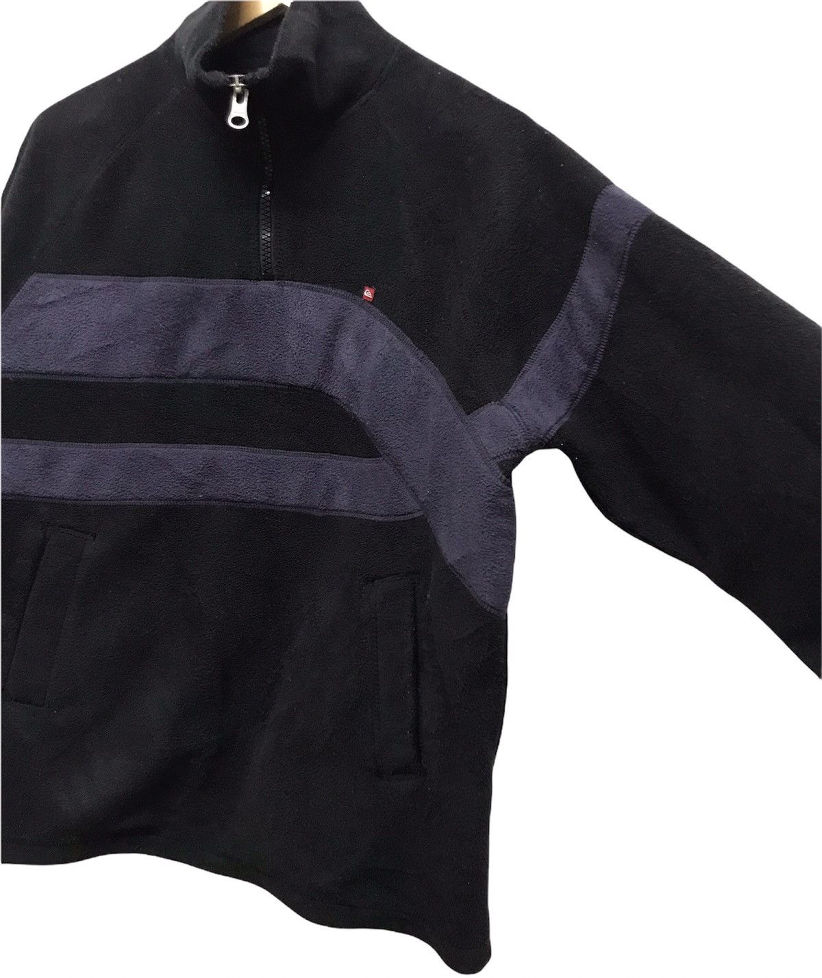 Quiksilver Vintage Quiksilver Deep Pile Fleece Half Zip Jackets Size US L / EU 52-54 / 3 - 5 Thumbnail