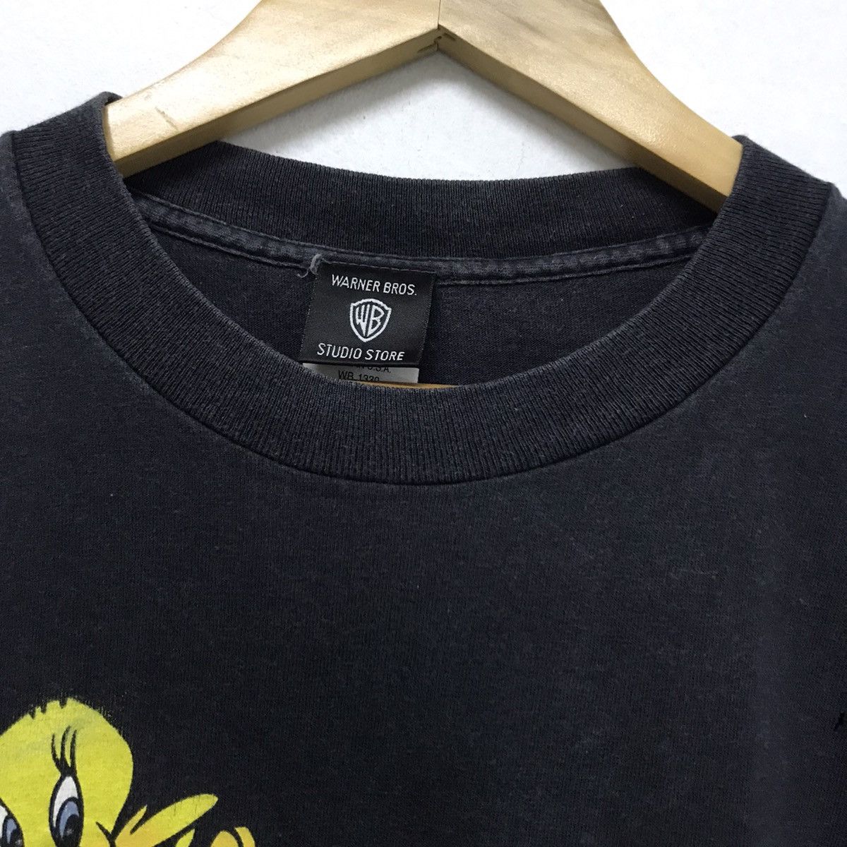 Warner Bros Vintage 90s Sylvester and Tweety tshirt Size US L / EU 52-54 / 3 - 3 Thumbnail