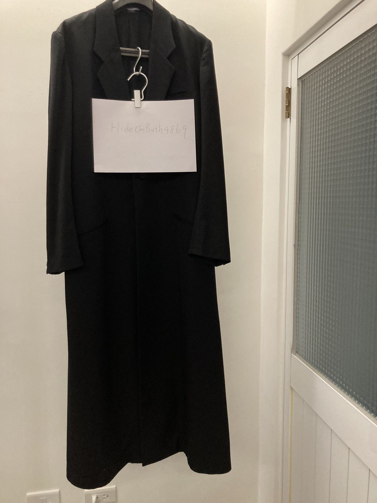 Yohji Yamamoto Yohji Yamamoto Pour Homme AW18 - Wool 5BS Long Jacket Size US S / EU 44-46 / 1 - 7 Thumbnail