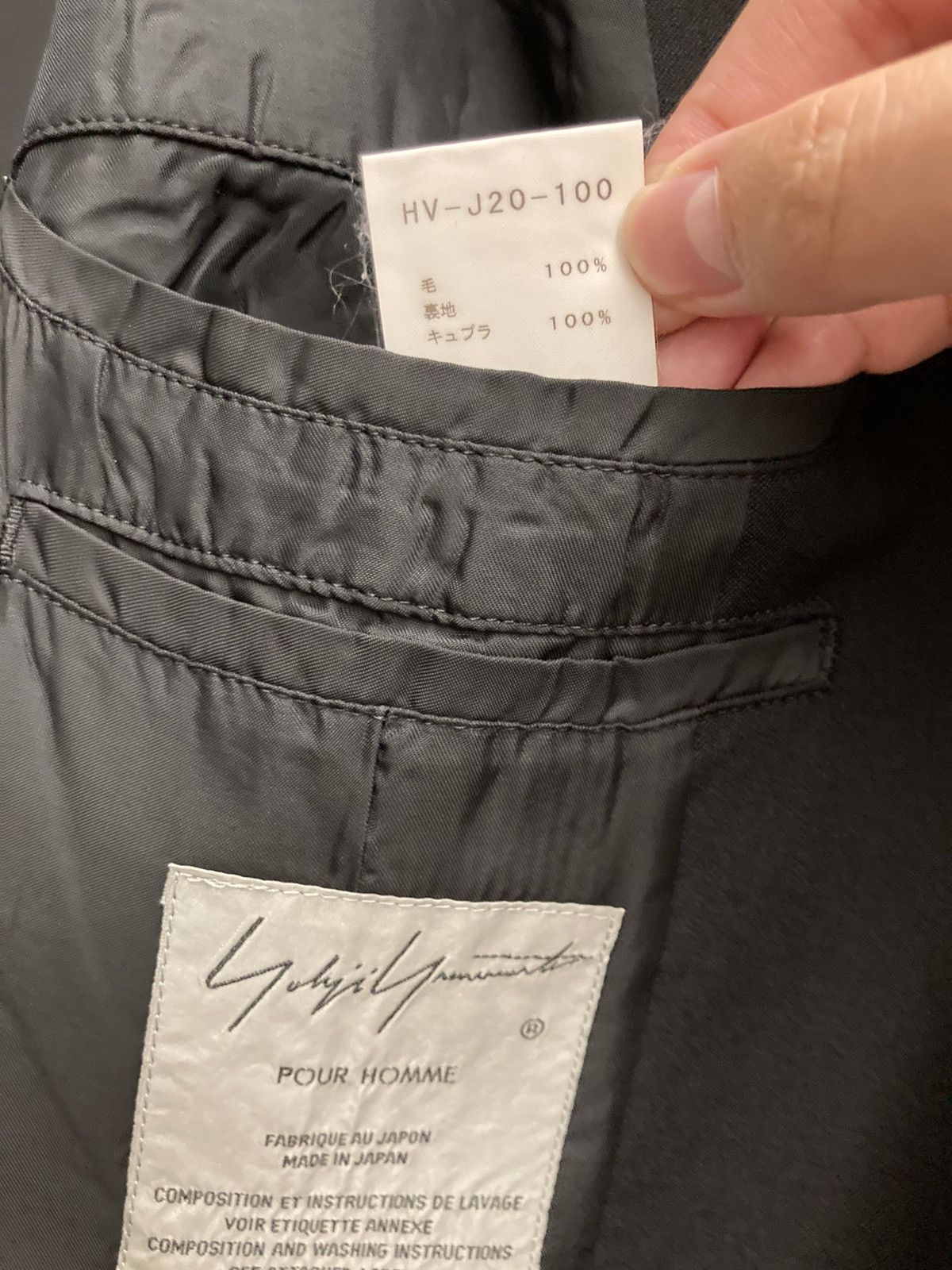 Yohji Yamamoto Yohji Yamamoto Pour Homme AW18 - Wool 5BS Long Jacket Size US S / EU 44-46 / 1 - 9 Thumbnail