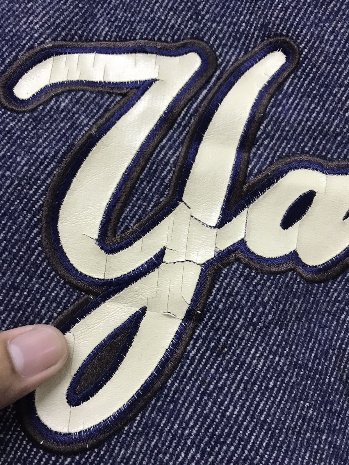 MLB Vintage MLB Yankees Arm Leather Varsity Jacket Big Size Size US XXL / EU 58 / 5 - 10 Thumbnail