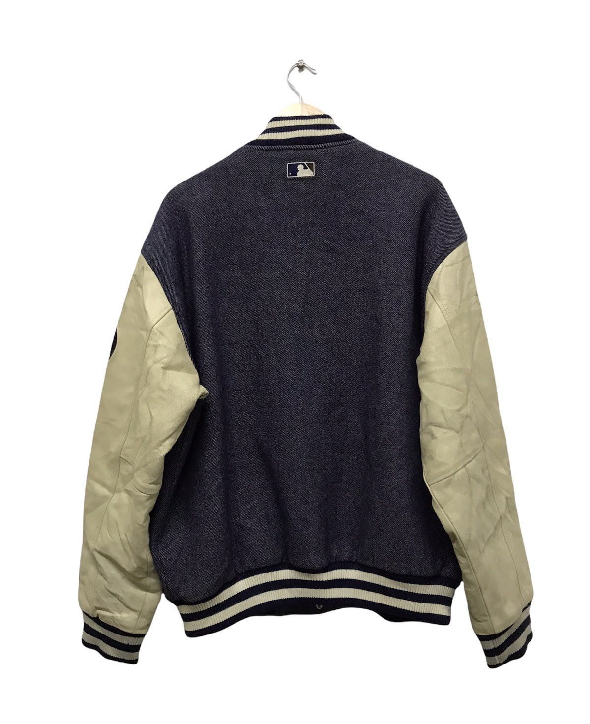 MLB Vintage MLB Yankees Arm Leather Varsity Jacket Big Size Size US XXL / EU 58 / 5 - 2 Thumbnail