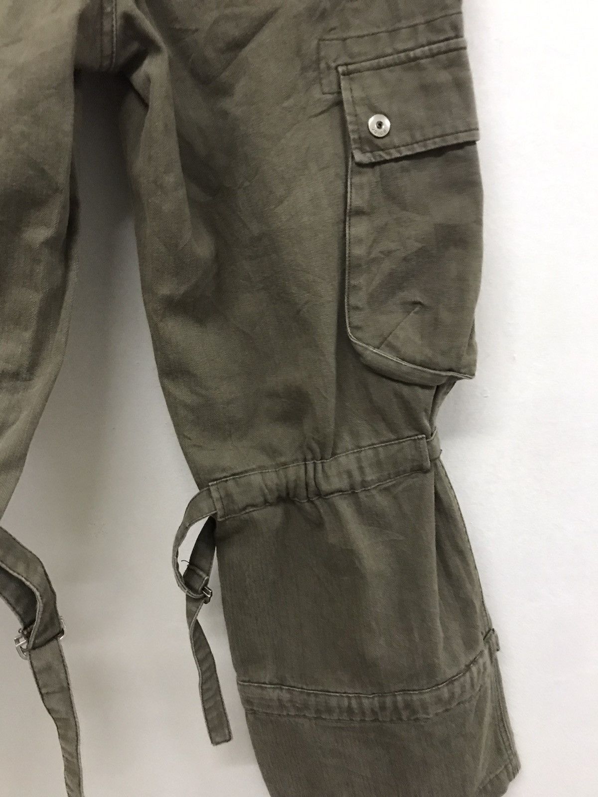 Japanese Brand Vintage Voice Bondage Punk Loose Fit Cargo Pants Size 32" / US 10 / IT 46 - 11 Thumbnail