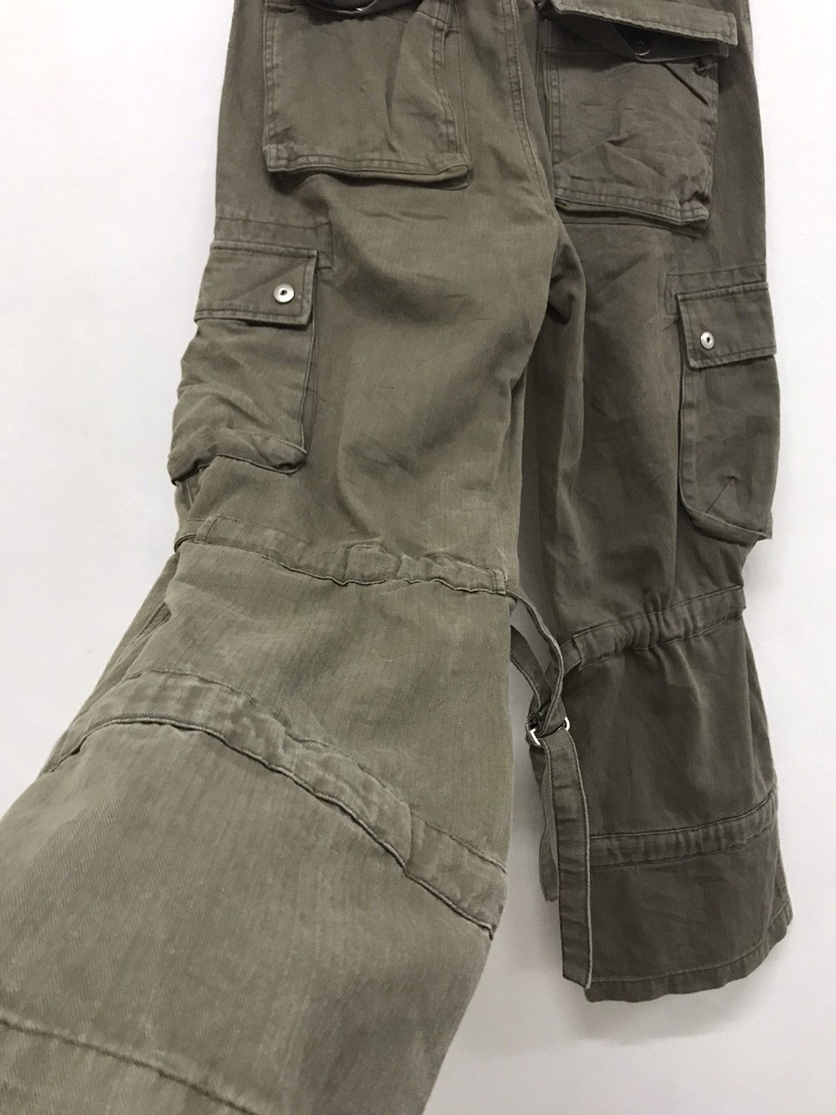 Japanese Brand Vintage Voice Bondage Punk Loose Fit Cargo Pants Size 32" / US 10 / IT 46 - 10 Thumbnail
