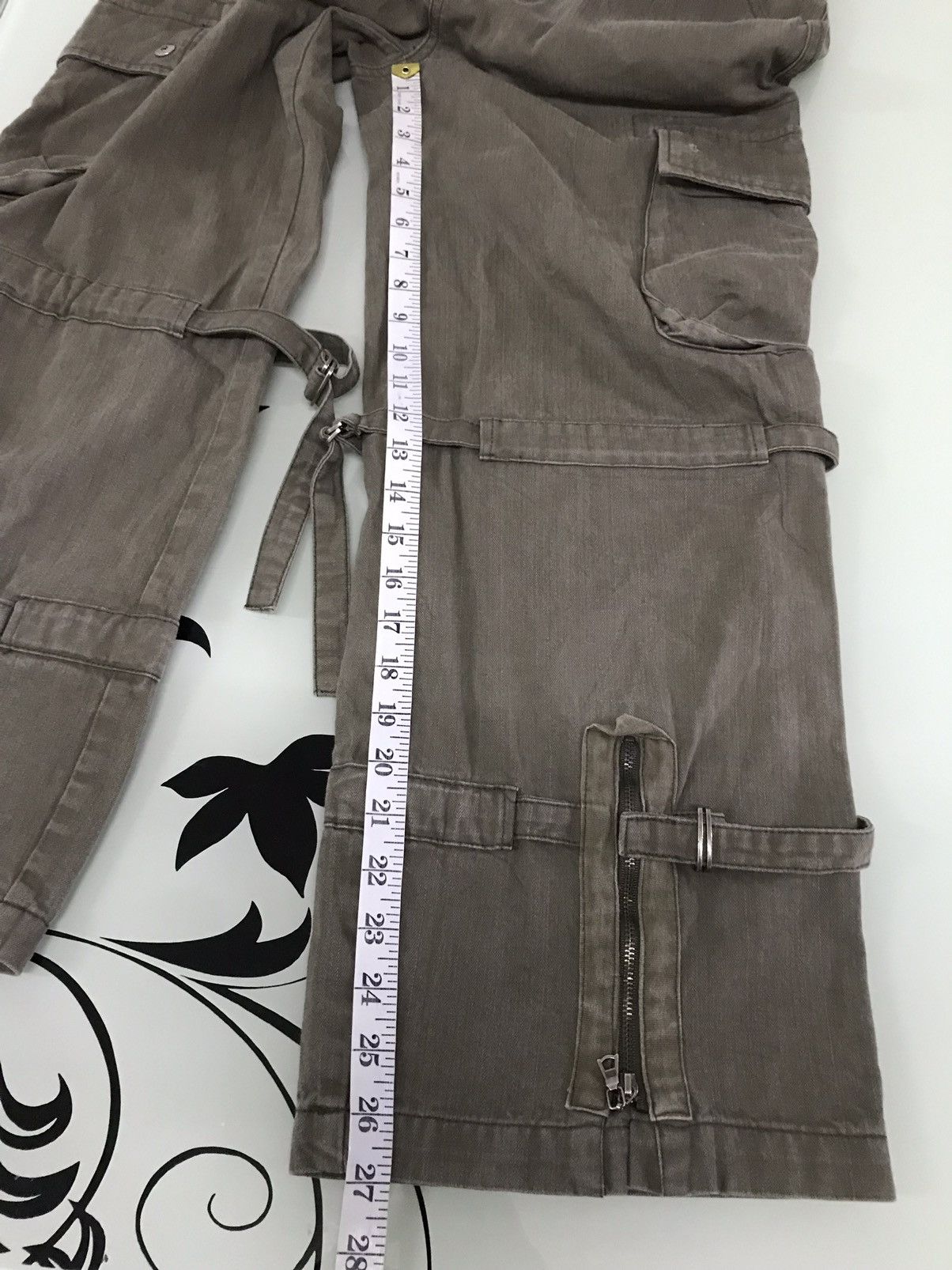 Japanese Brand Vintage Voice Bondage Punk Loose Fit Cargo Pants Size 32" / US 10 / IT 46 - 16 Thumbnail