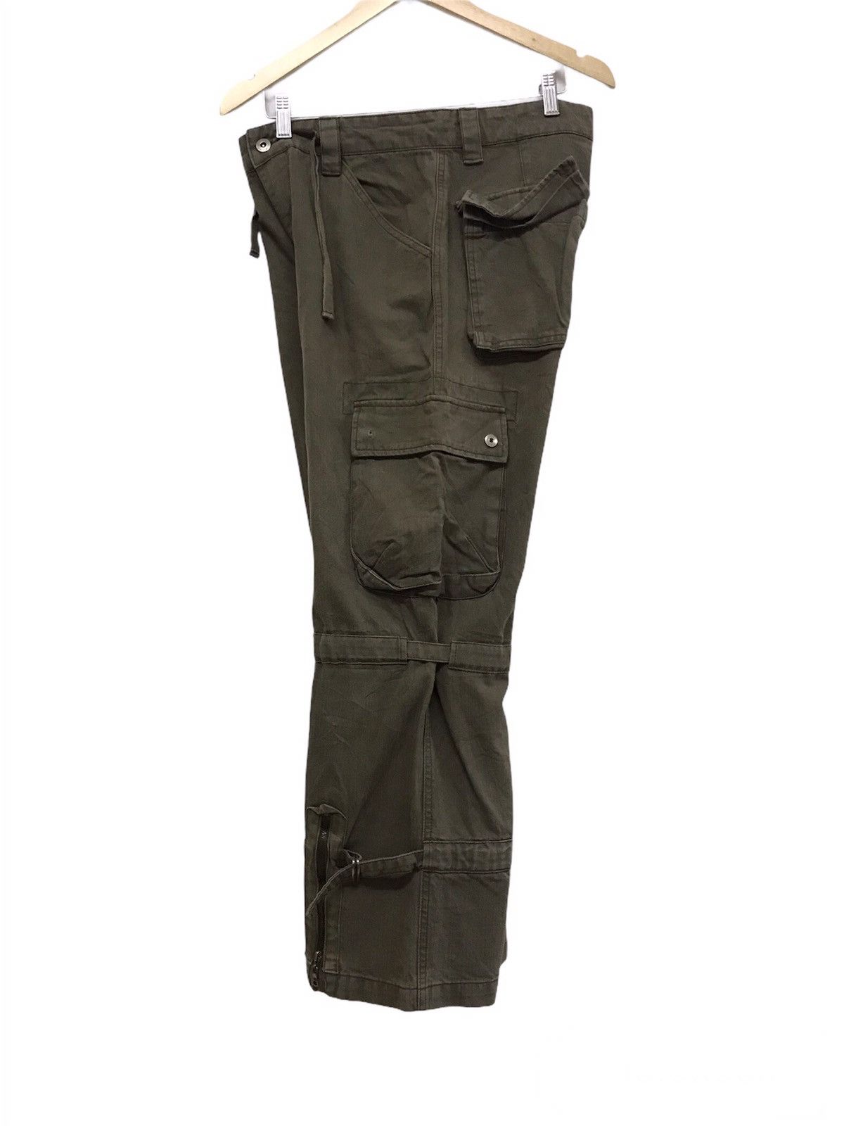 Japanese Brand Vintage Voice Bondage Punk Loose Fit Cargo Pants Size 32" / US 10 / IT 46 - 3 Thumbnail