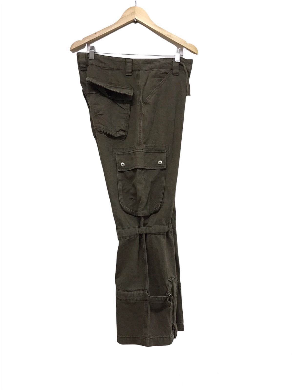 Japanese Brand Vintage Voice Bondage Punk Loose Fit Cargo Pants Size 32" / US 10 / IT 46 - 4 Thumbnail