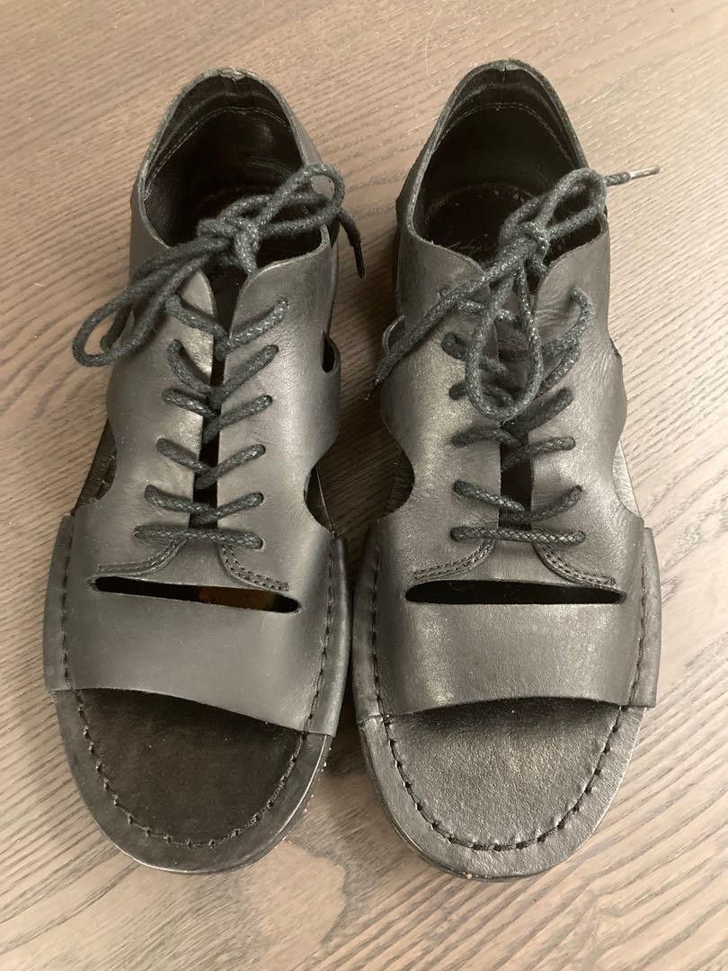 【新品未使用】Yohji Yamamoto pour homme SANDAL YOHJI YAMAMOTO Pour Homme SS20 - lace up sandals