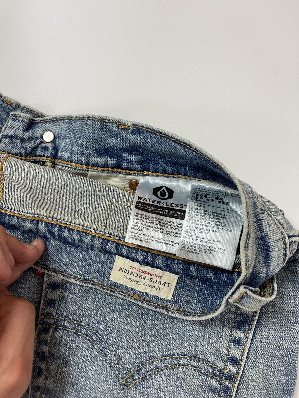 Levi's Levi’s Premium quality big E waterless denim jeans pants Size US 31 - 7 Thumbnail