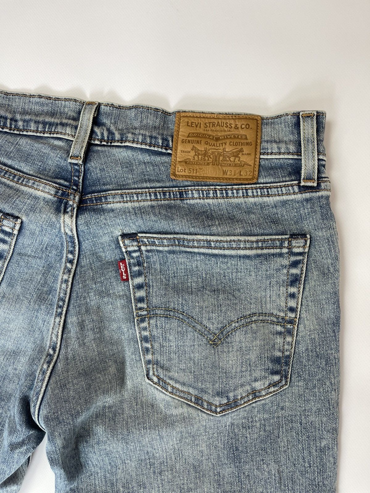 Levi's Levi’s Premium quality big E waterless denim jeans pants Size US 31 - 6 Thumbnail