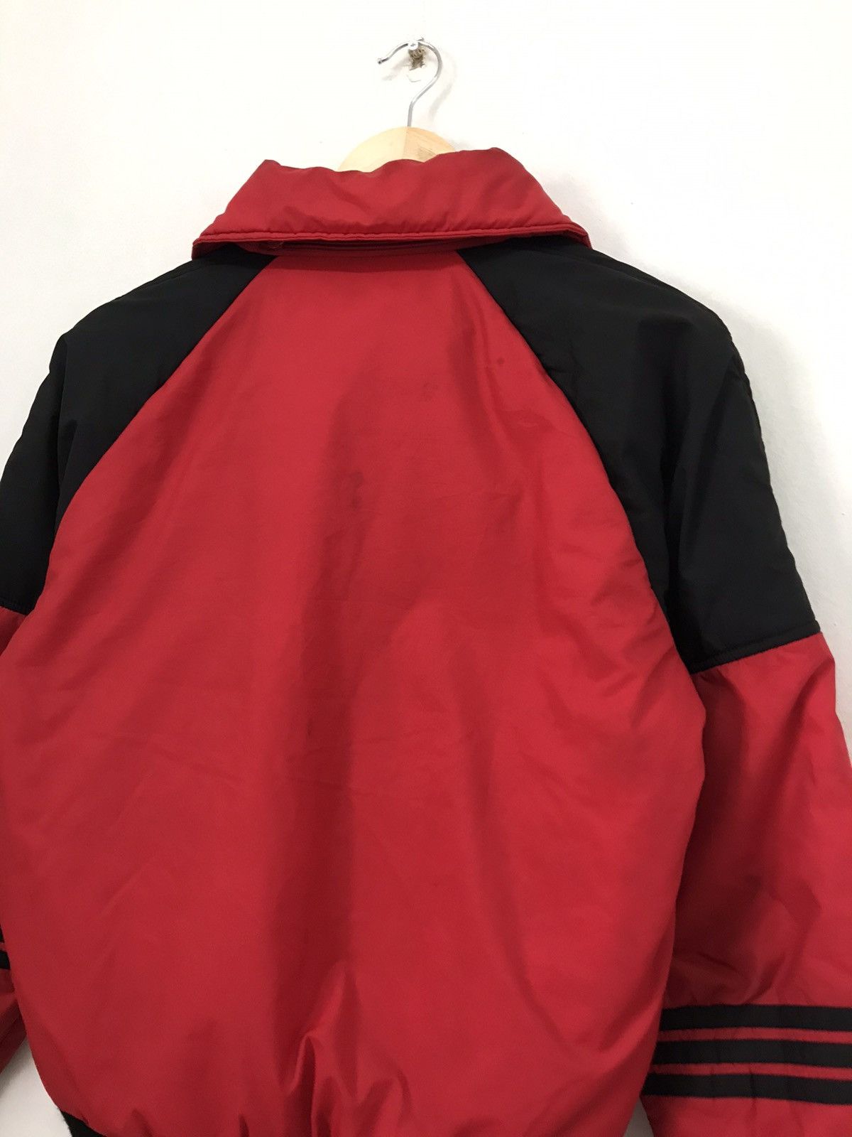 Adidas Vintage 90s Adidas Trefoil Puffer Bomber Jacket Size US M / EU 48-50 / 2 - 15 Thumbnail