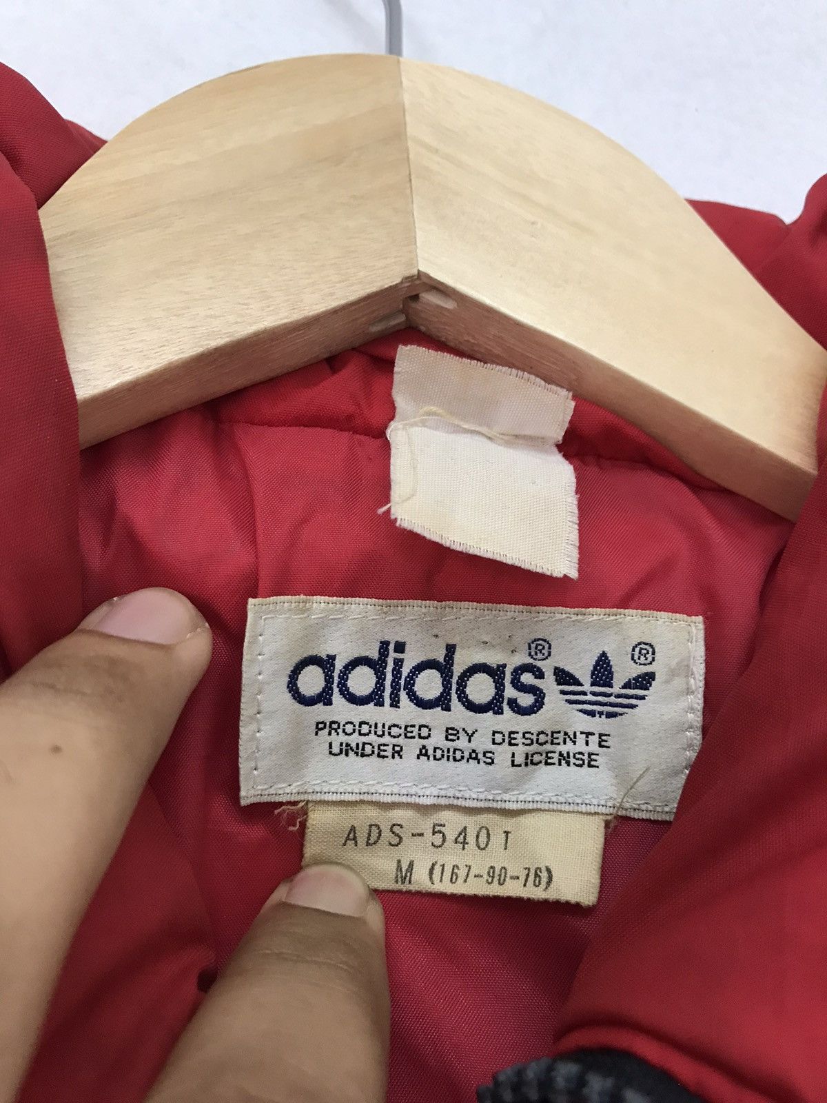 Adidas Vintage 90s Adidas Trefoil Puffer Bomber Jacket Size US M / EU 48-50 / 2 - 16 Thumbnail