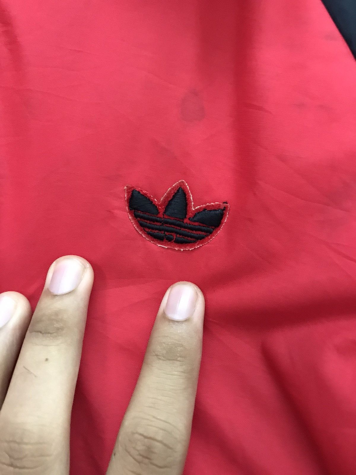 Adidas Vintage 90s Adidas Trefoil Puffer Bomber Jacket Size US M / EU 48-50 / 2 - 7 Thumbnail