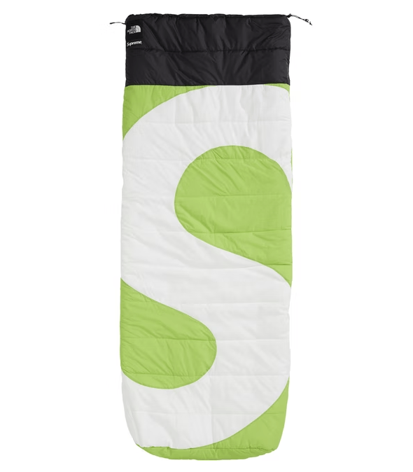 Supreme × The North Face Supreme The North Face Logo Dolomite Sleeping Bag Lime Size ONE SIZE - 1 Thumbnail