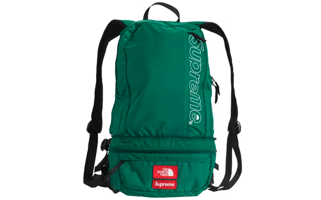 Supreme The North Face Convertible Backpack Waist Bag Green